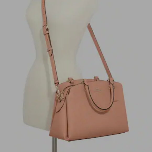 Cross grain leather purse Coach